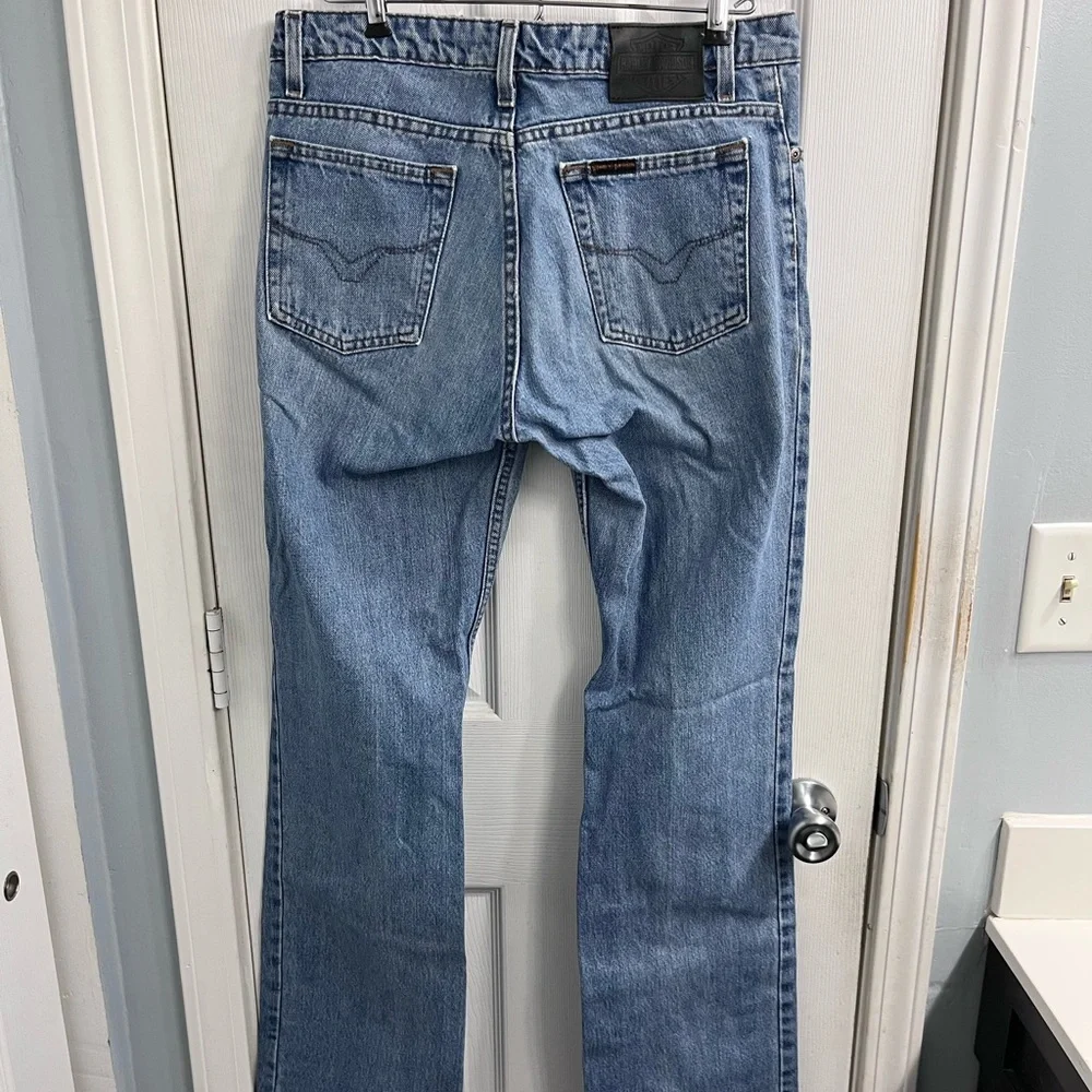 Harley Davidson Women’s Jeans Size 6 - Picture 4 of 7